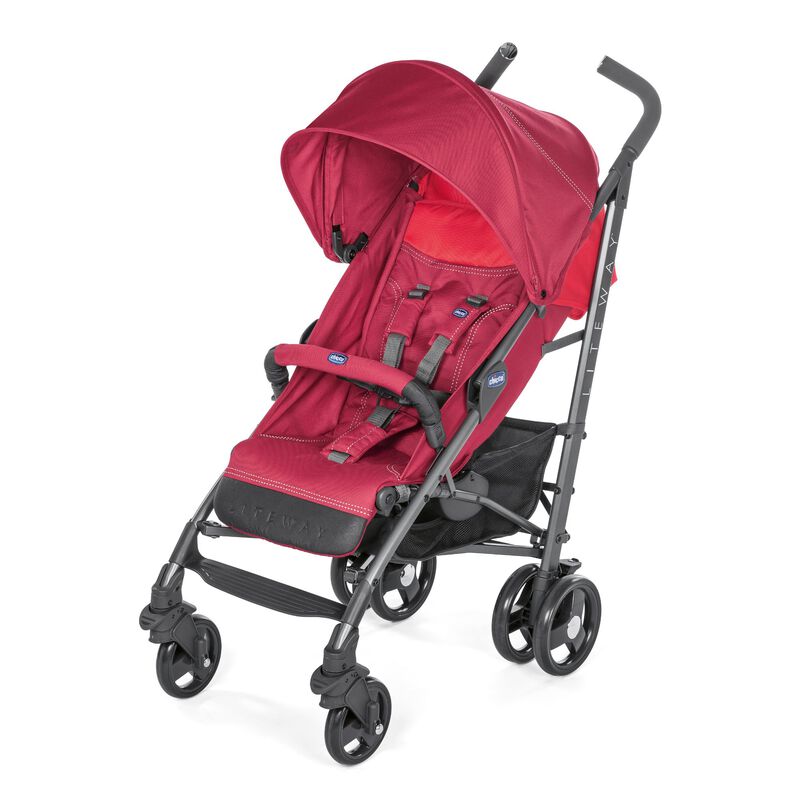 Lite Way 3 Stroller - Red Berry image number 0